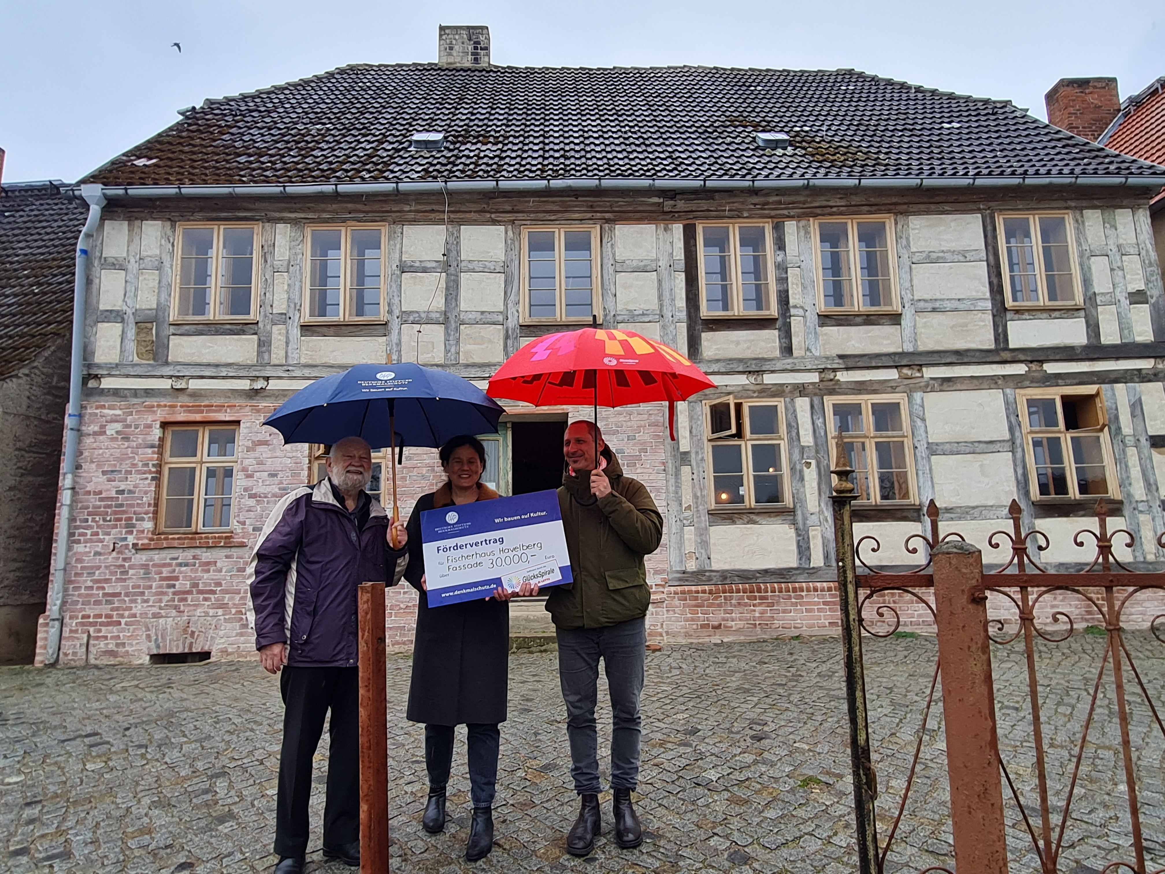 Fassadensanierung des Fischerhauses in Havelberg
